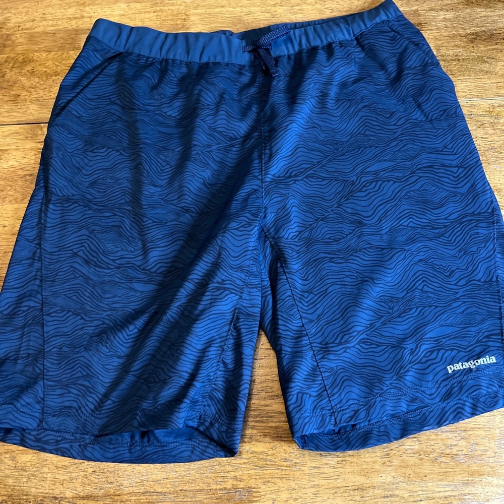 Men’s Patagonia Blue Board Shorts Large